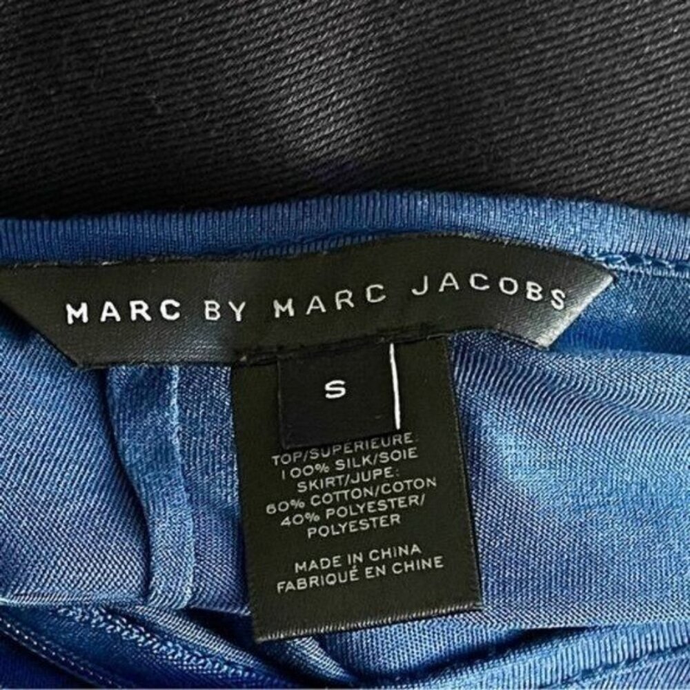 MARC BY MARC JACOBS bandage blue and black dress size Small - Picture 6 of 8